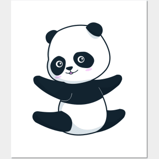 Hug A Panda With Love Animal Costume Graphic Posters and Art